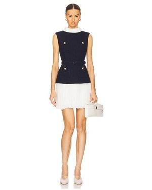 knee length dresses for ladies Black And Gold Chiffon Mini Dress main image 0