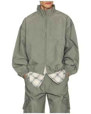 Agolde Marshall Windbreaker - Gray