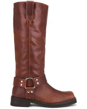 Tony Bianco Biker Boot - Brown