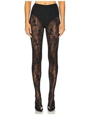 Norma Kamali Legging With Footie - Black