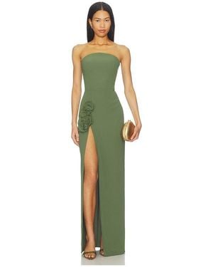 Amanda Uprichard X Revolve Wolfe Gown - Green