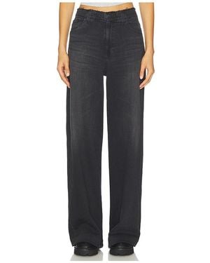 AG Jeans Deven Wide Leg Jeans - Black