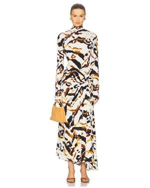 A.L.C. A..C. Vestido Lia En Color Ivory, Talla (También En M, S, Xs) - Blanco