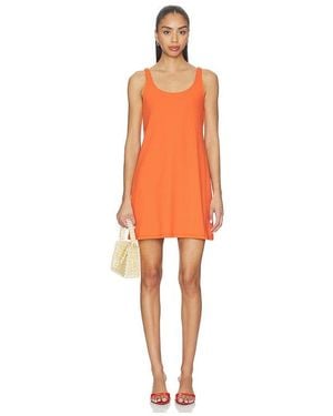 Susana Monaco Low Tank Shift Dress - Orange