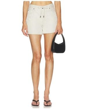 FRAME The Off Duty Drawstring Bow Long Hang Short - Multicolour
