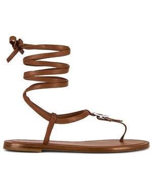 Stuart Weitzman Georgie Lace-Up Sandal - Multicolor