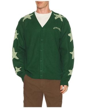 Students Golf Cárdigan En Color Verde Oscuro Talla (También En S, M, Xl/1X)