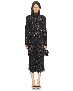 Nadine Merabi Diane Burgundy Dress in Red | Lyst