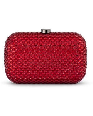 OLGA BERG Brooks Clutch - Red