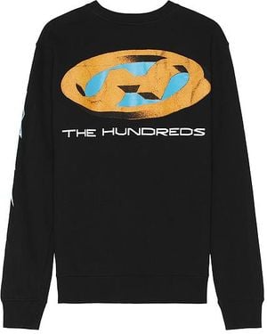 The Hundreds Sudadera Waton Rave En Color Negro Talla (También En S)
