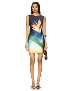 Runaway the Label Samsara Mini Dress - Blue