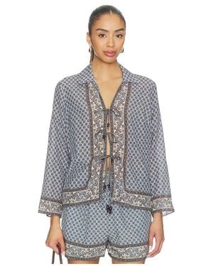 Veronica Beard Eva Top - Grey