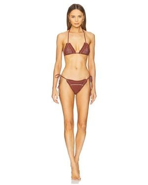 Urban Outfitters Small Town Bikini - Brown