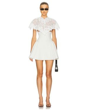 Helsa The Mademoiselle Mini Dress - White