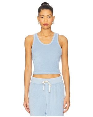 PERFECTWHITETEE Loop Terry Tank - Blue
