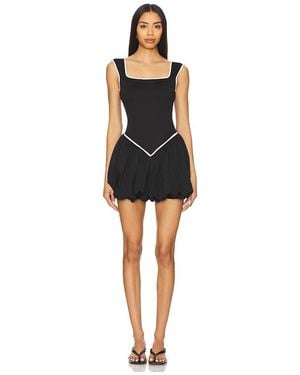 PORT DE BRAS Kleid Bella - Schwarz
