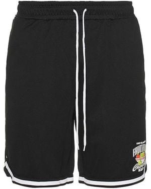 Coney Island Picnic Fruit Bowl Shorts - Black