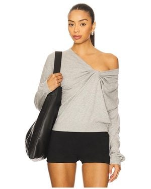 Nation Los Angeles Jersey Jolie En Color Gris Talla (También En S, Xl/1X, Xs) - Negro