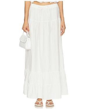 Peixoto Riley Maxi Skirt - White