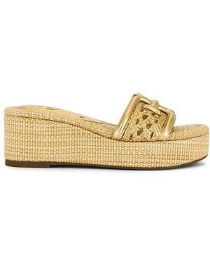 Sam Edelman Pauleena Weave Sandal - Metallic