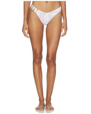 Cin Cin Corazon Moonstone Bikini Bottom - White