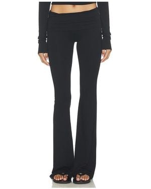 ÉTERNE Hose Mit Umschlag Und Ausgestelltem Bein - Blau