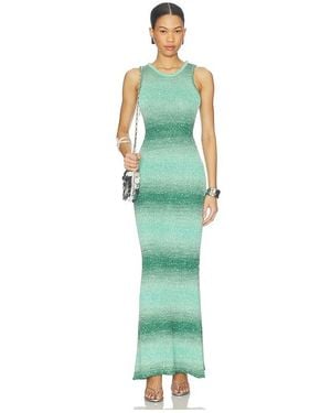Asta Resort Natalia Gradient Dress - Green