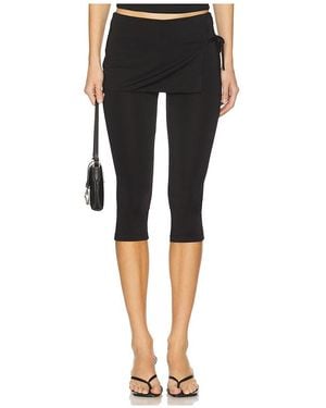 superdown Pantalones Capri Kerra En Talla En - Negro