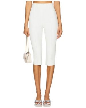 Lovers + Friends Cindy Cropped Capri Pant - White