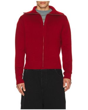 Entire studios Knit Zip Up Jacket - Red