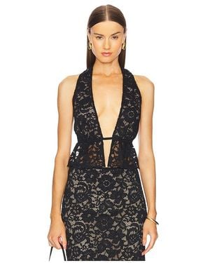 LPA Ebony Halter Top - Black