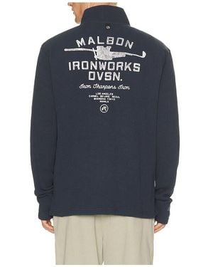 Malbon Camisa Flyer En Color Azul Marino Talla (También En M, S, Xl/1X)