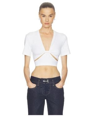 Halo Twisted Tshirt - Blue