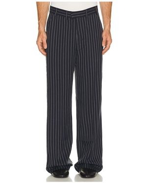 KROST Elliott Pinstripe Trouser - Black