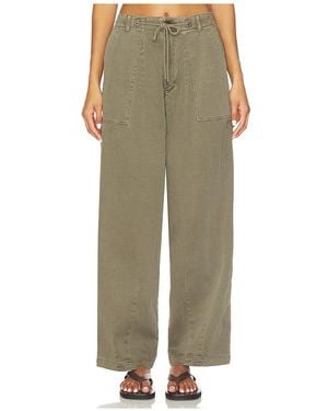 James Perse Oversized Military Pant - Green