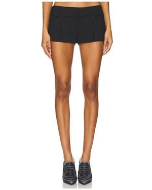 Nii HAI Mini Shorts De Raya Diplomática Entallados En Color Negro Talla (También En Xs, S, M, Xl)