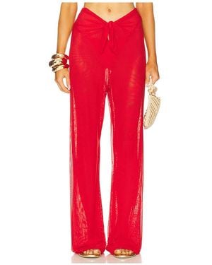 ViX Pareo Trousers - Red