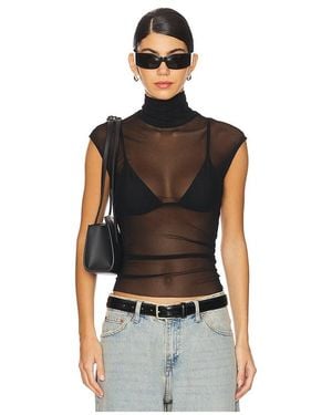 Only Hearts Turtleneck Shell - Black