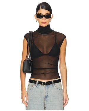 Only Hearts Turtleneck Shell - Black