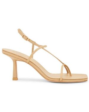 STUDIO AMELIA Cross Front 70 Heel - Natural