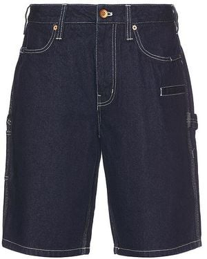 Brixton Shorts Builders - Blau