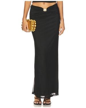 Runaway the Label Rikki Maxi Skirt - Black