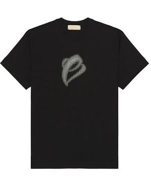 Etai LA 3D Print Dot Brust E Tee - Black