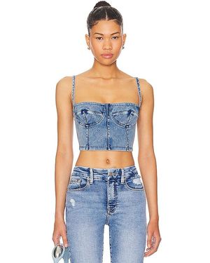 GOOD AMERICAN Sculpt Bustier - Blue