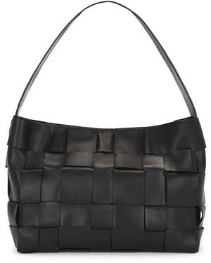 St. Agni Woven Mini Tote - Black
