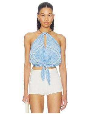 Lovers + Friends Addison Top - Blue