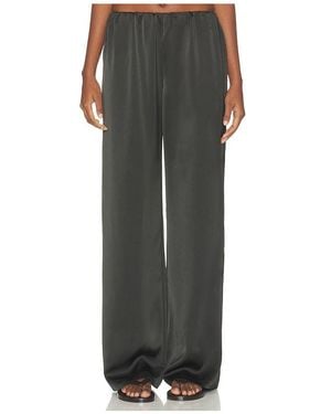 Lovers + Friends Alette Satin Pants - Black