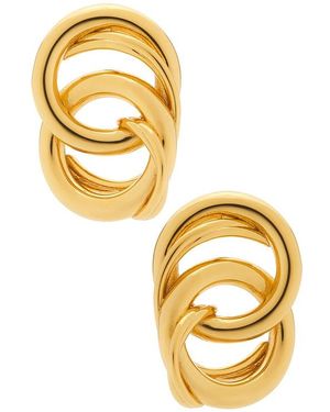 Galley Los Angeles Pendientes Vistosos Jules En Color Oro Metálico Talla