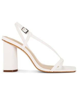 SCHUTZ SHOES Heloise Block Heel - White