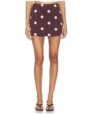 MORE TO COME Chardae Mini Skirt - Multicolour